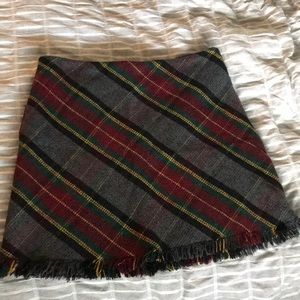 Plaid Skirt